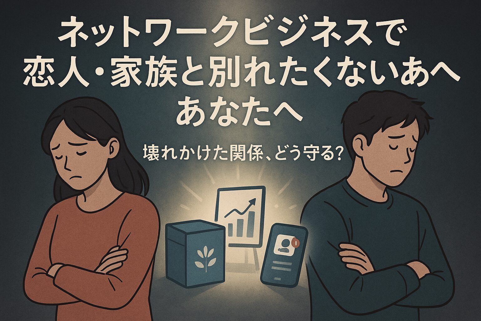 別れる？支える？ネットワークビジネスにのめり込んだパートナーとの向き合い方