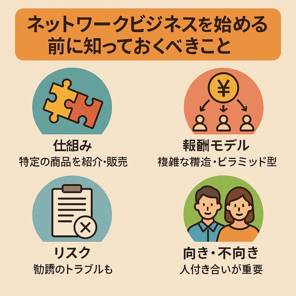ネットワークビジネスの仕組みを徹底解説！初心者でもわかる成功のコツとは
