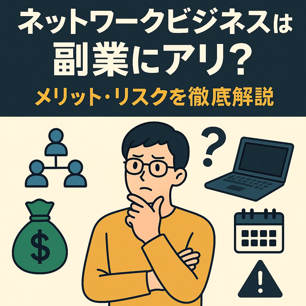 副業で始めるネットワークビジネスはアリ？ダブルワーク時代の新しい働き方とは