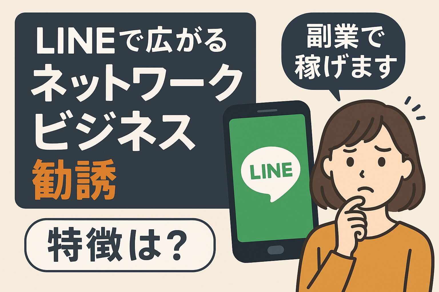 LINEで広がるネットワークビジネスの実態とは？特徴・仕組み・注意点をわかりやすく解説